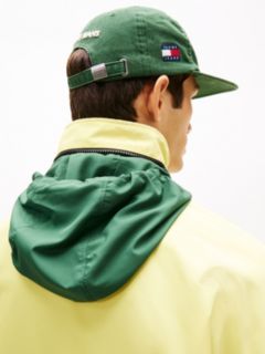 Water Repellent Colour-Blocked Oversized Windbreaker — Grey 5