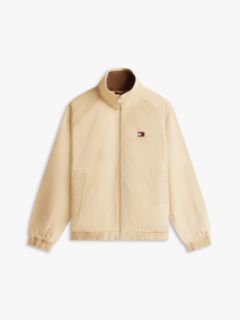 Twill Zip-Thru Jacket — Beige 6