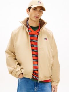 Twill Zip-Thru Jacket — Beige 1
