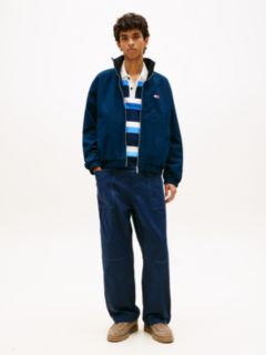 Twill Zip-Thru Jacket — Blue 3