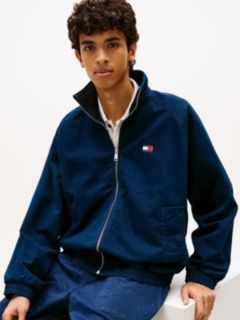 Twill Zip-Thru Jacket — Blue 4