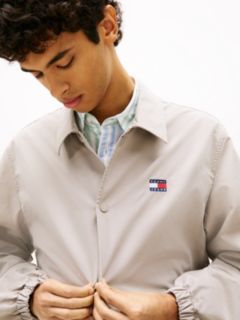 Logo Twill Overshirt — Grey 4