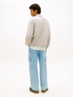 Logo Twill Overshirt — Grey 5
