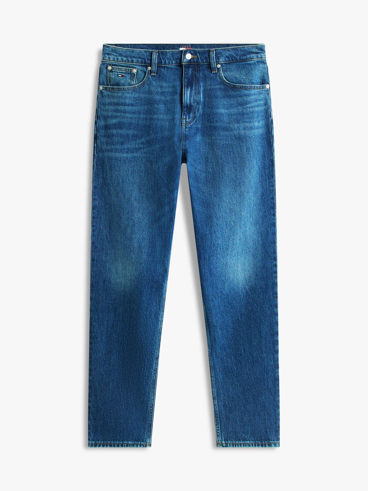 Faded Slim Jeans — Blue