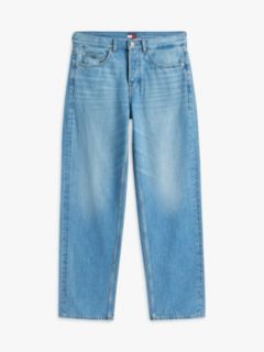 Jaimie Loose Straight Whiskered Jeans — Blue 5