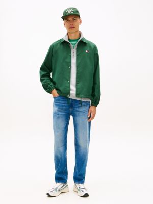 blue sonny whiskered regular tapered leg jeans for men tommy jeans