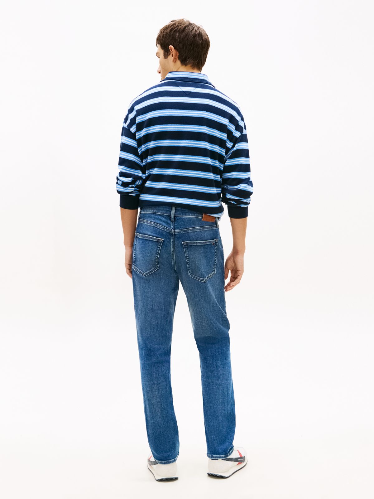 Scanton Slim Faded Jeans — Blue