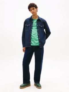 Regular Fit Western Denim Shirt — Blue 3