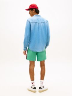 Regular Fit Western Denim Shirt — Blue 4