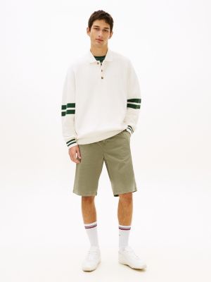 short chino otis en sergé green pour hommes tommy jeans
