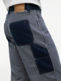 Jaimie Loose Straight Carpenter Jeans — Blue 4