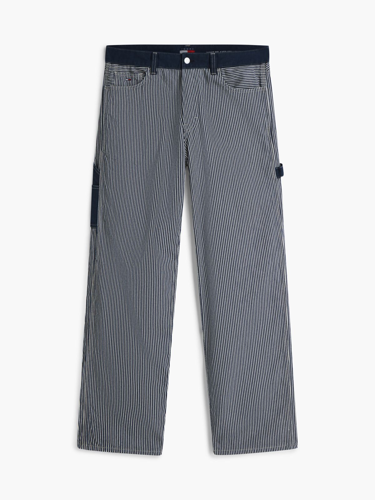 Jaimie Loose Straight Carpenter Jeans — Blue