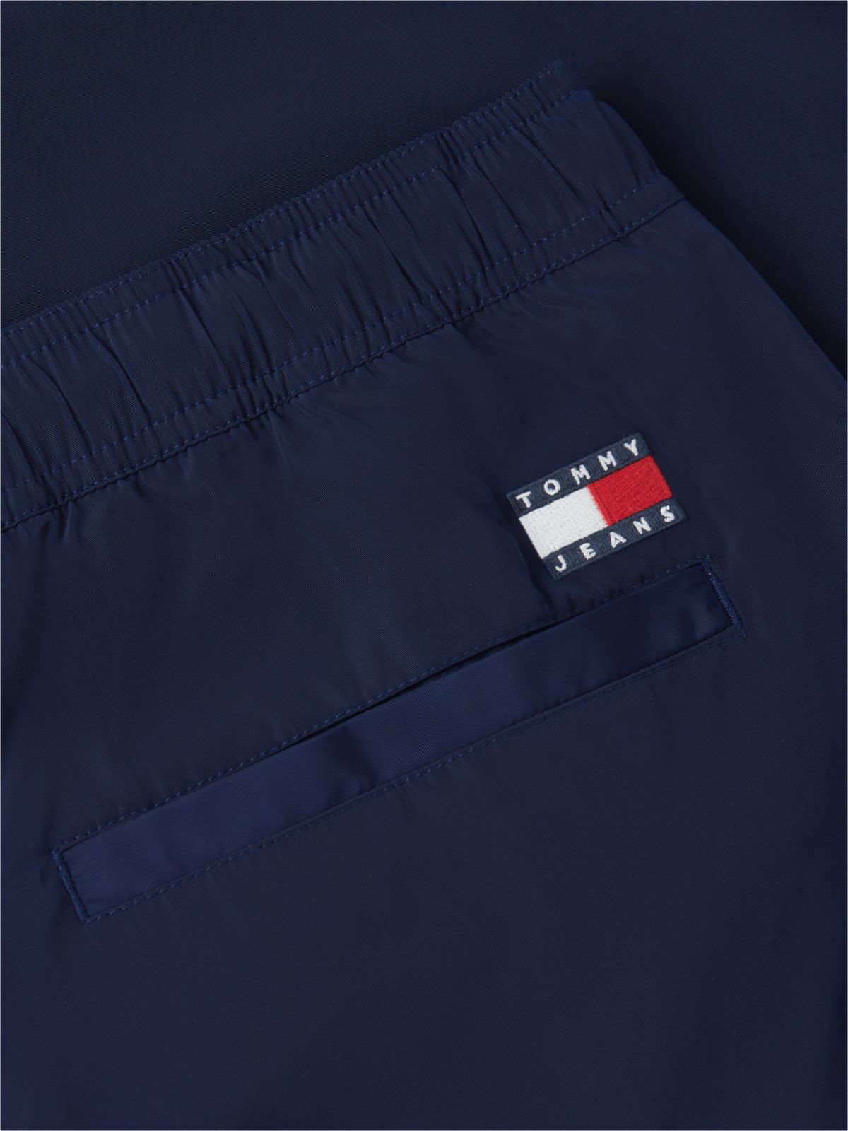 Jaimie Loose Straight Global Stripe Tape Trousers — Blue