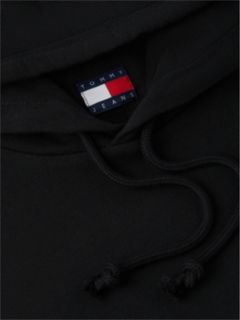 Signature Back Logo Relaxed Hoody — Black 6