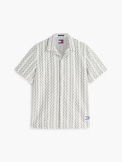 Regular Fit Textured Short Sleeve Shirt — Multi 6