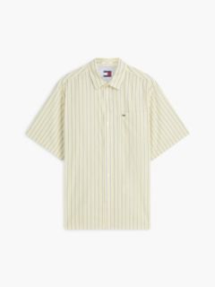 Relaxed Fit Stripe Short Sleeve Shirt — Multi 5