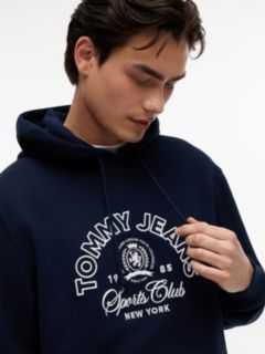 Crest Logo Terry Hoody — Blue 3
