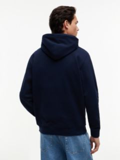 Crest Logo Terry Hoody — Blue 4