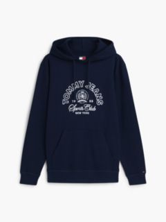 Crest Logo Terry Hoody — Blue 5