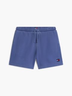 Washed Waffle Knit Sweat Shorts — Purple 5