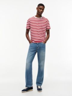 Tommy Flag Stripe Jersey T-Shirt — Multi 2