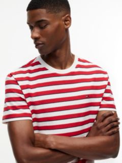 Tommy Flag Stripe Jersey T-Shirt — Multi 3