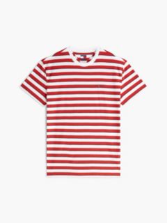 Tommy Flag Stripe Jersey T-Shirt — Multi 5