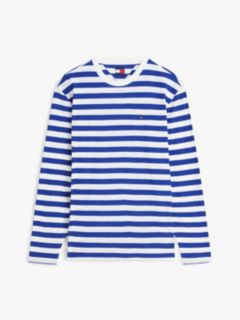 Tommy Flag Stripe Long Sleeve T-Shirt — Multi 5