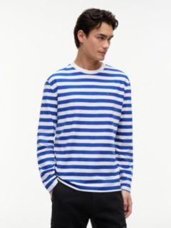 Tommy Flag Stripe Long Sleeve T-Shirt — Multi 1