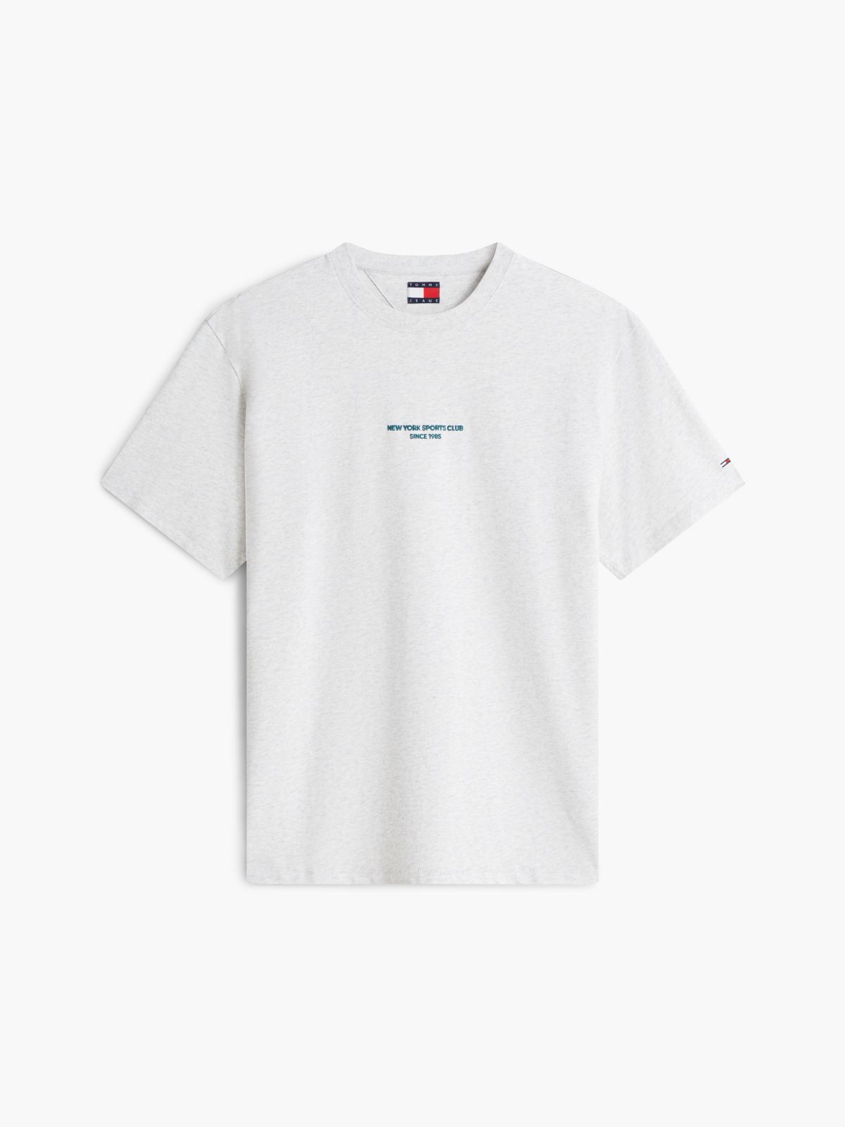 Back Graphic Relaxed Jersey T-Shirt — Grey