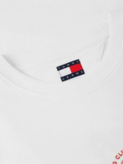 Back Logo Relaxed Jersey T-Shirt — White 6