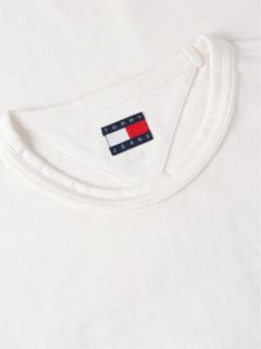 Back Graphic Textured Relaxed T-Shirt — White 7