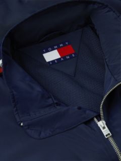 Global Stripe Tape Zip-Thru Jacket — Blue 6