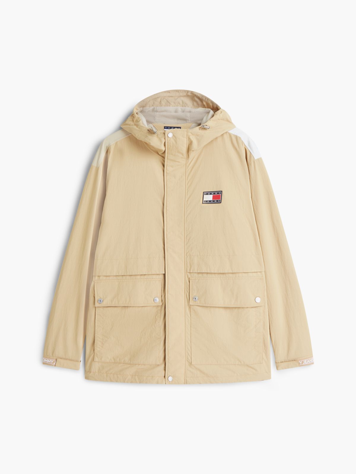 Logo Regatta Relaxed Ripstop Windbreaker — Beige