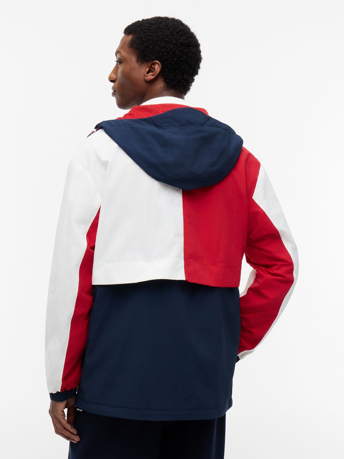 Logo Regatta Relaxed Ripstop Windbreaker — Blue