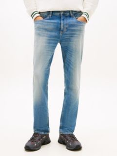 Austin Slim Tapered Leg Whiskered Jeans — Blue 2