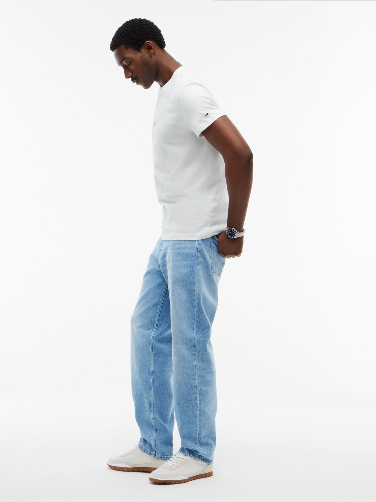 Sonny Tapered Leg Jeans — Blue