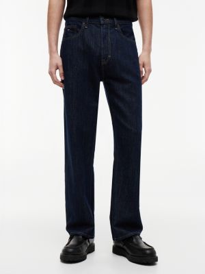  otis regular straight jeans with linen for men tommy jeans