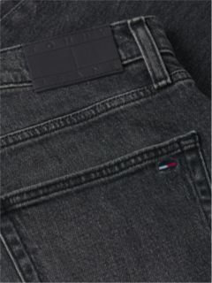 Jaimie Loose Straight Faded Jeans — Black 6