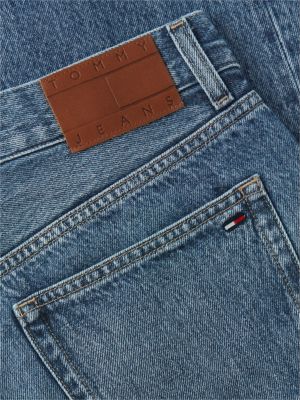 blue sonny vintage distressed regular tapered jeans for men tommy jeans