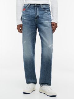 Sonny Tapered Vintage Distressed Jeans — Blue 1