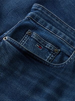 denim scanton slim faded jeans for men tommy jeans
