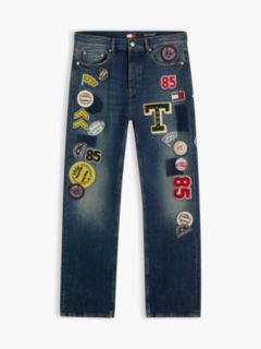 Otis Straight Multi Logo Jeans — Denim 7