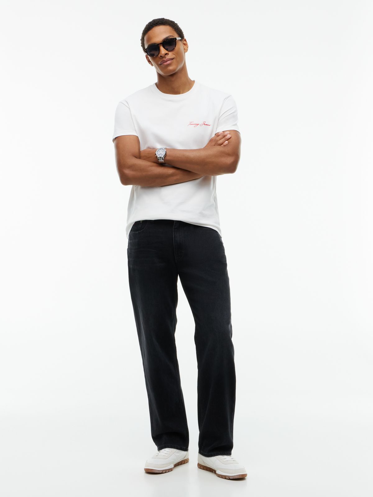 Sonny Tapered Black Jeans — Denim