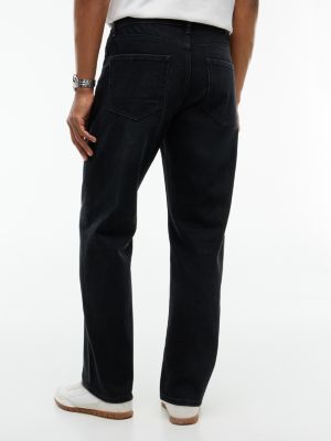 denim sonny tapered black jeans for men tommy jeans