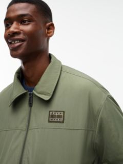 Teddy Collar Relaxed Aviator Jacket — Green 4