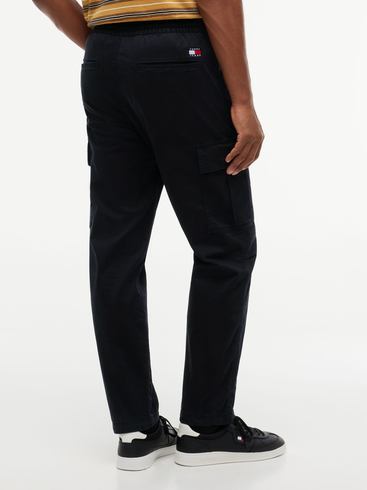 Sonny Tapered Cargo Joggers — Black
