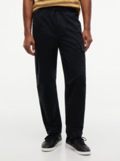 Sonny Tapered Cargo Joggers — Black 1