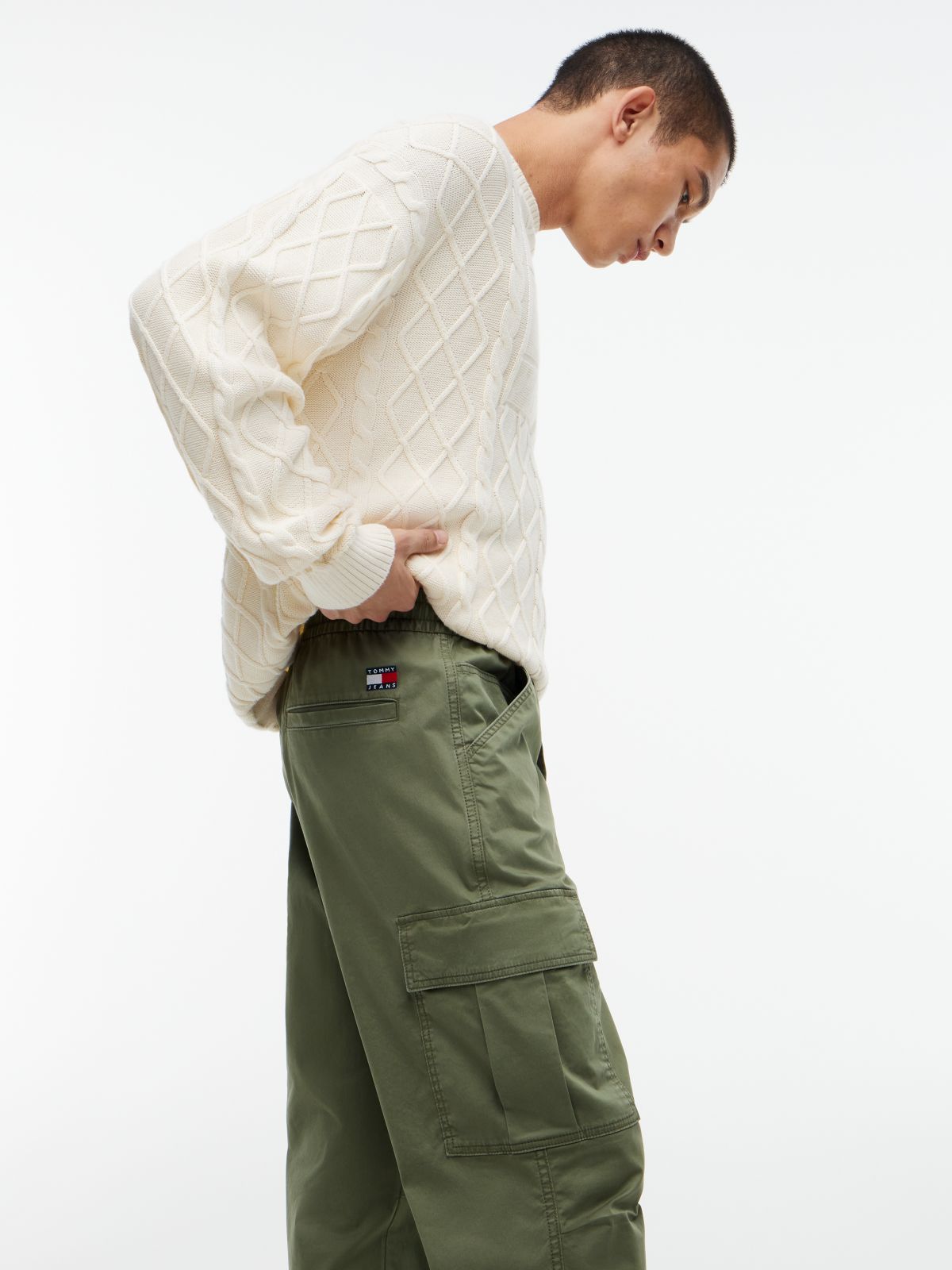 Sonny Tapered Cargo Joggers — Green