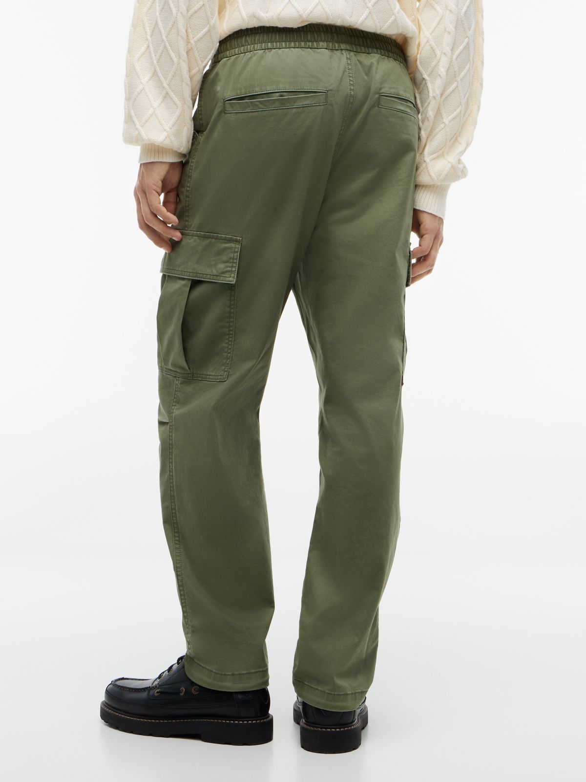 Sonny Tapered Cargo Joggers — Green